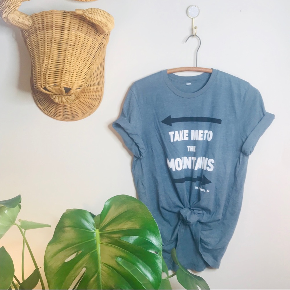 VTG Retro 90s Graphic Mountains Tee - Picture 3 of 6